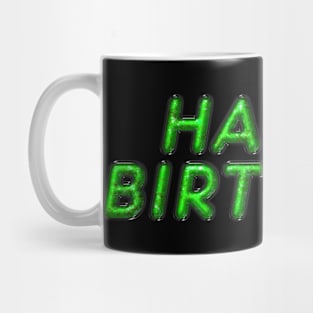 Happy Birthday - Green Mug